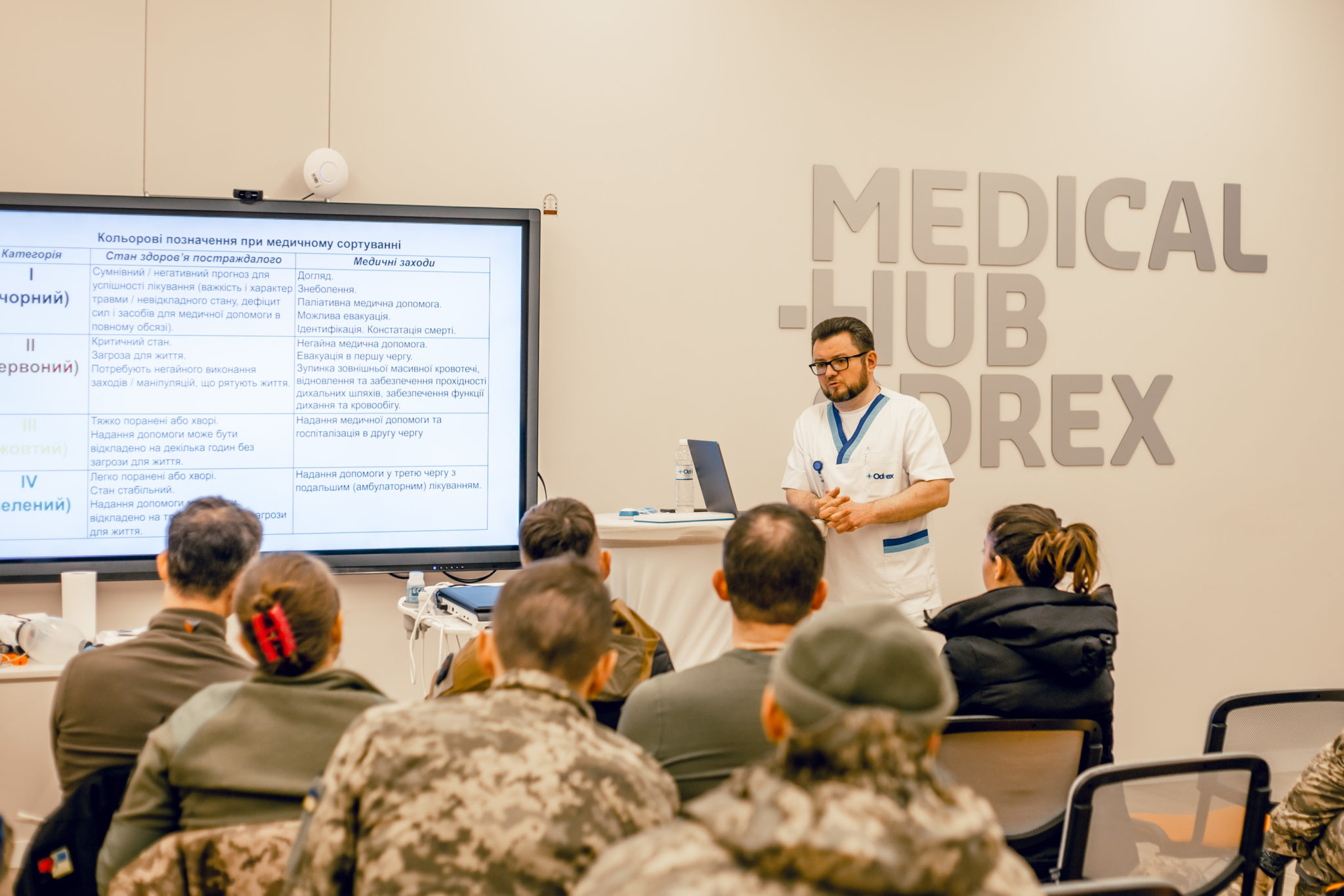 Тренінги з тактичної медицини для медиків ЗСУ - Медичний дім Odrex